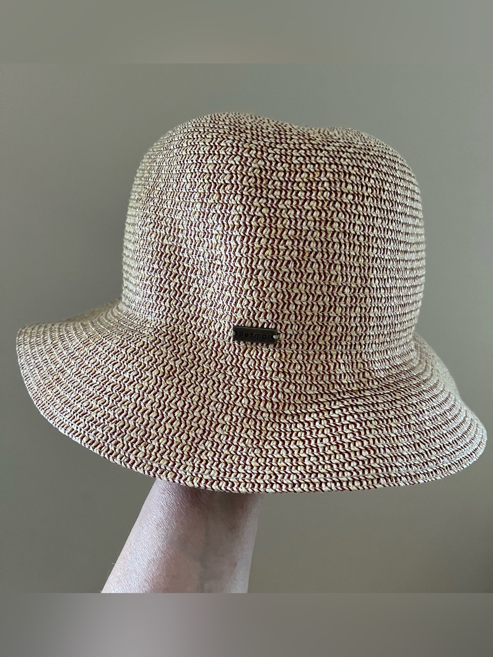 Betmar New York Gossamer Straw Sun Hat